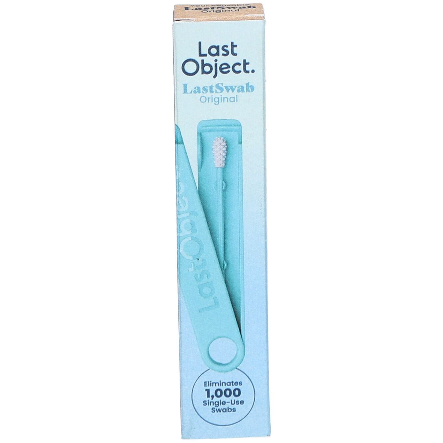 LASTSWAB Basic wiederverw Wattestäbchen türkis
