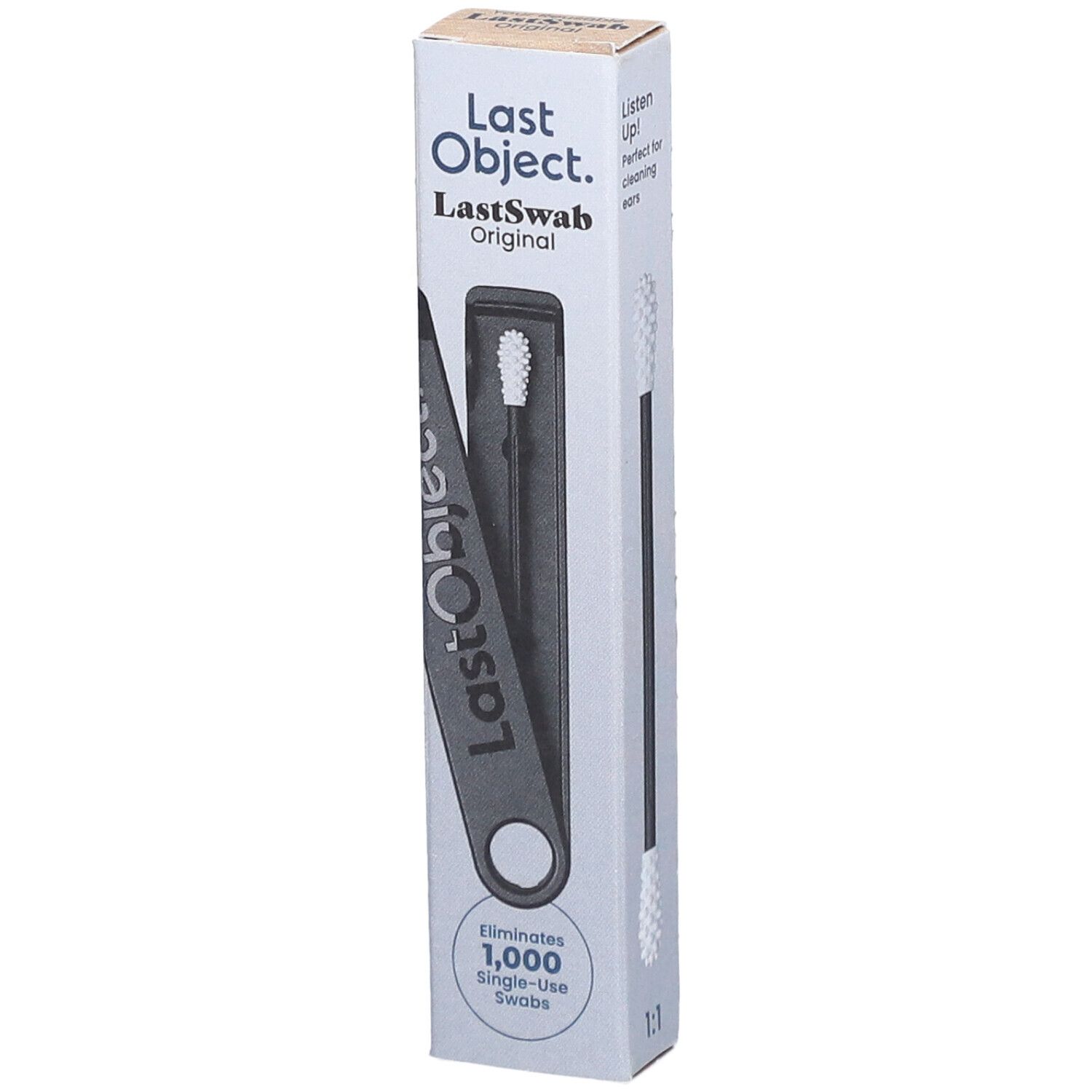 LASTSWAB Basic wiederverw Wattestäbchen schwarz