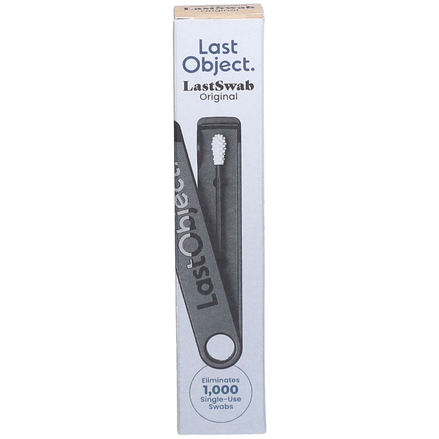 LASTSWAB Basic wiederverw Wattestäbchen schwarz
