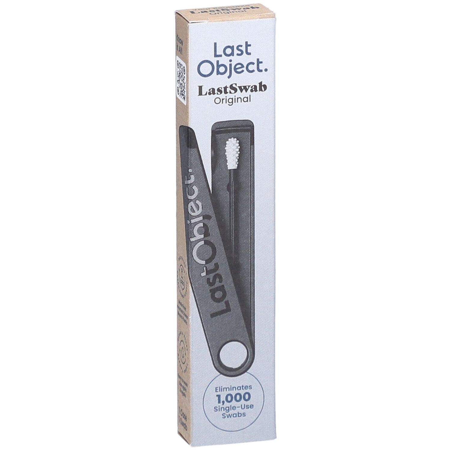 LASTSWAB Basic wiederverw Wattestäbchen schwarz