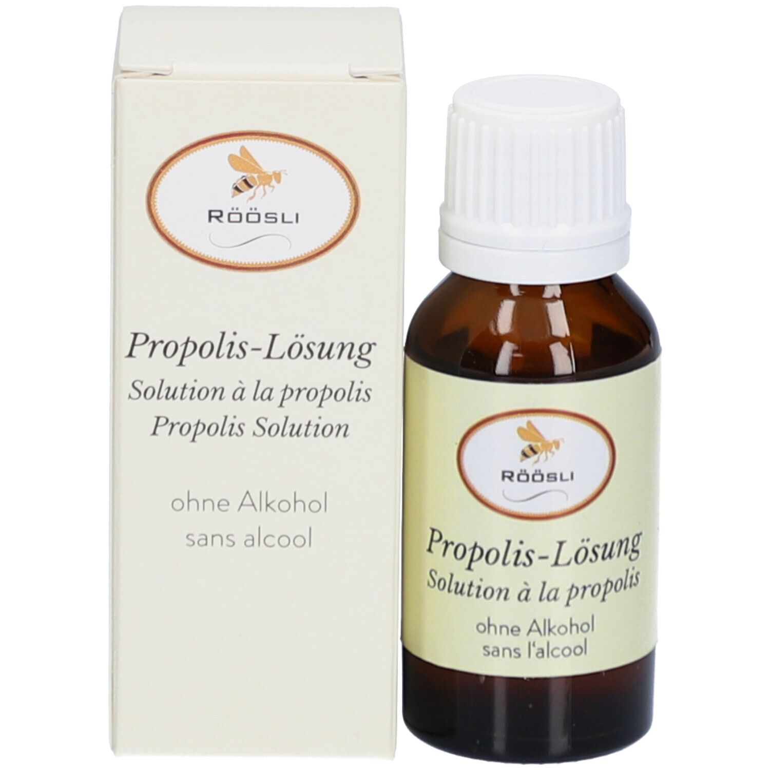 RÖÖSLI Propolis Lösung ohne Alkohol