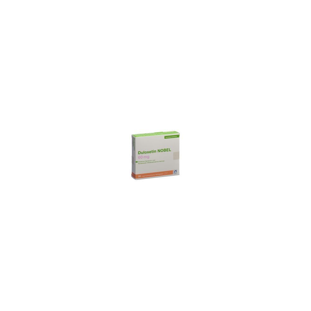 DULOXETIN NOBEL Kaps 60 mg 28 Stk