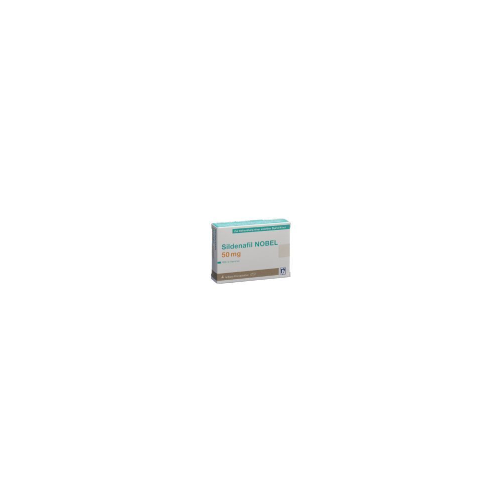 SILDENAFIL NOBEL Filmtabl 50 mg 4 Stk