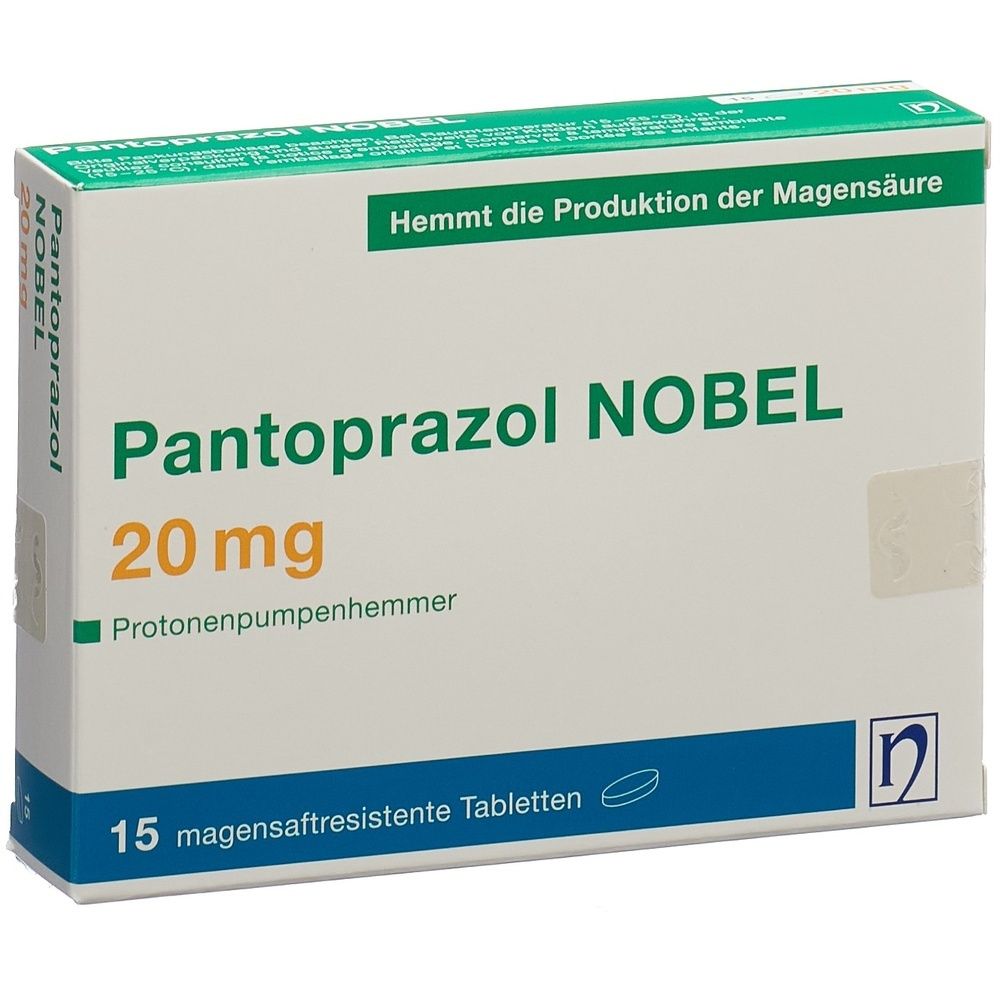 PANTOPRAZOL NOBEL Filmtabl 20 mg SDO