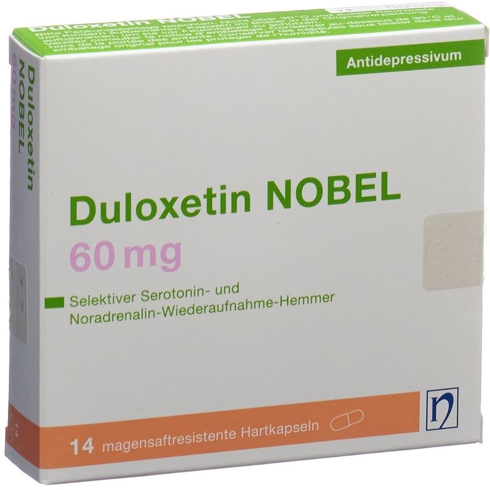 DULOXETIN NOBEL Kaps 60 mg SDO