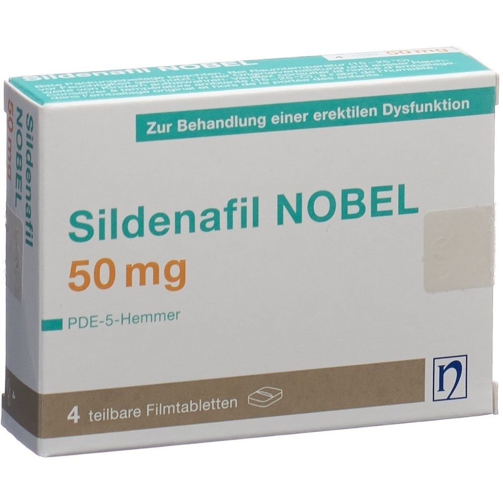 SILDENAFIL NOBEL Filmtabl 50 mg SDO