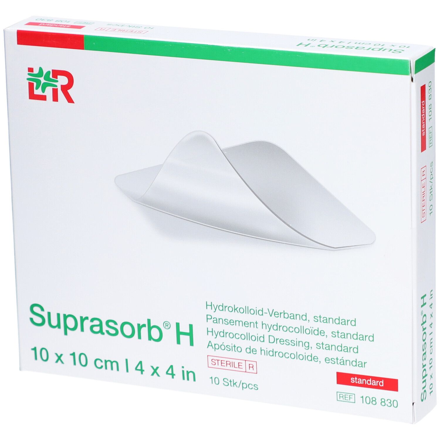 SUPRASORB H Standard 10x10cm 10 Stk