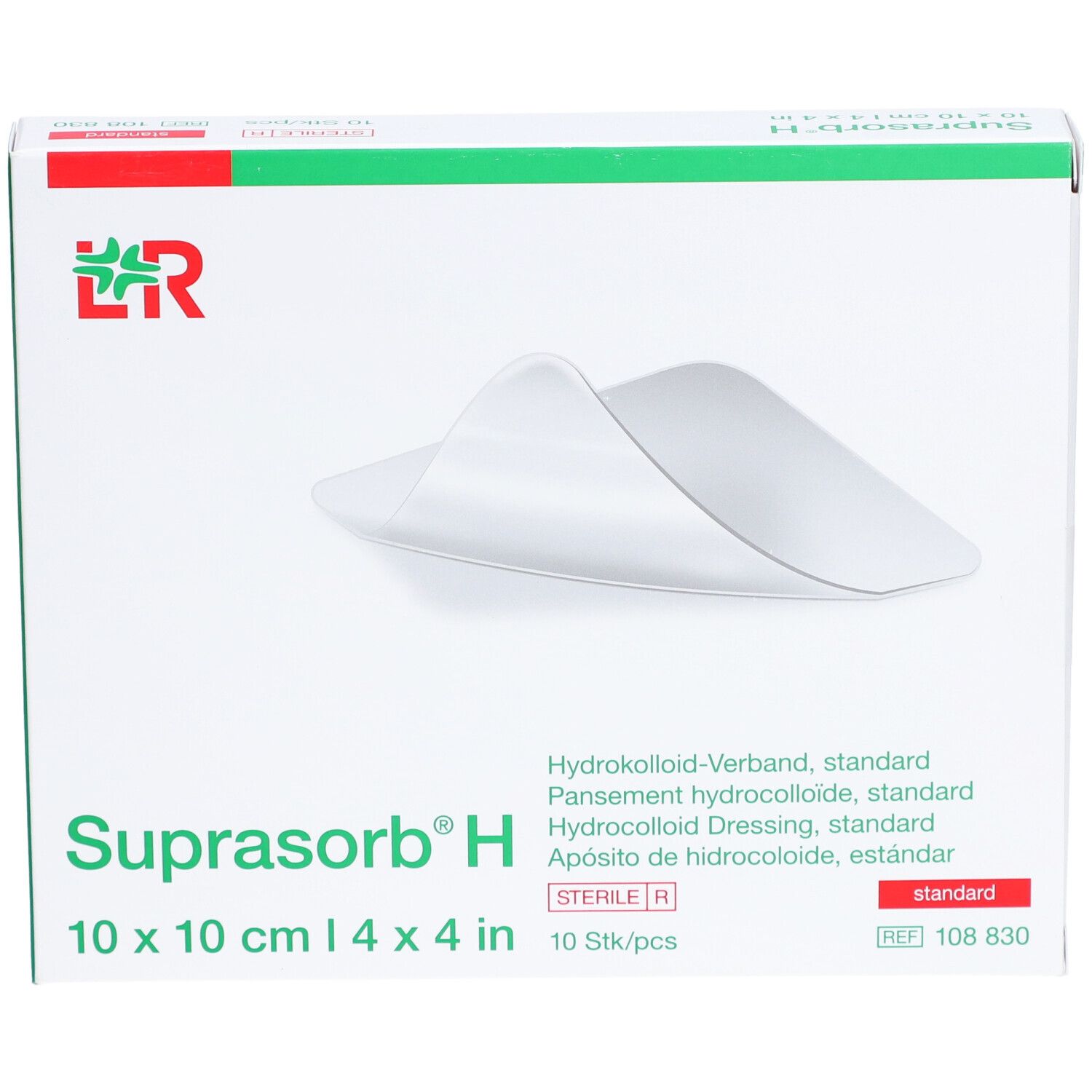 SUPRASORB H Standard 10x10cm 10 Stk
