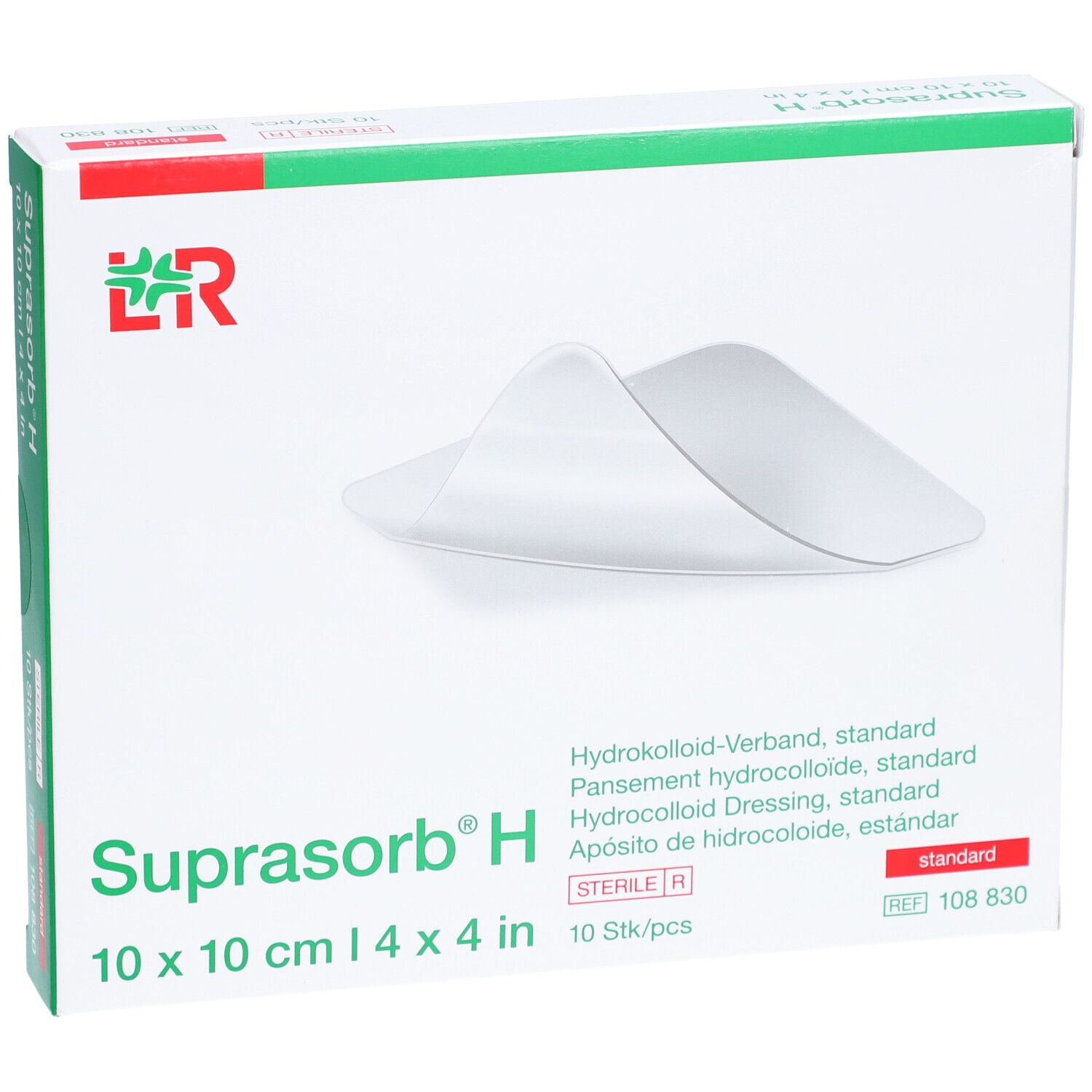 SUPRASORB H Standard 10x10cm 10 Stk