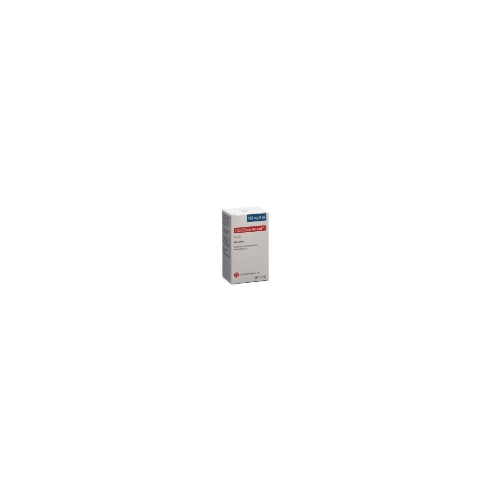 DOCETAXEL Accord Inf Konz 160 mg/8ml 45x20mm
