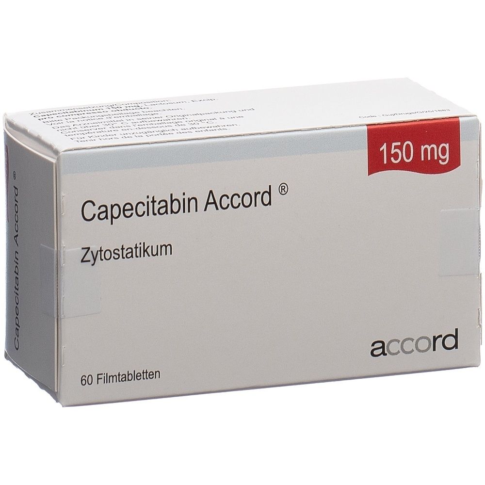 CAPECITABIN Accord Filmtabl 150 mg SDO