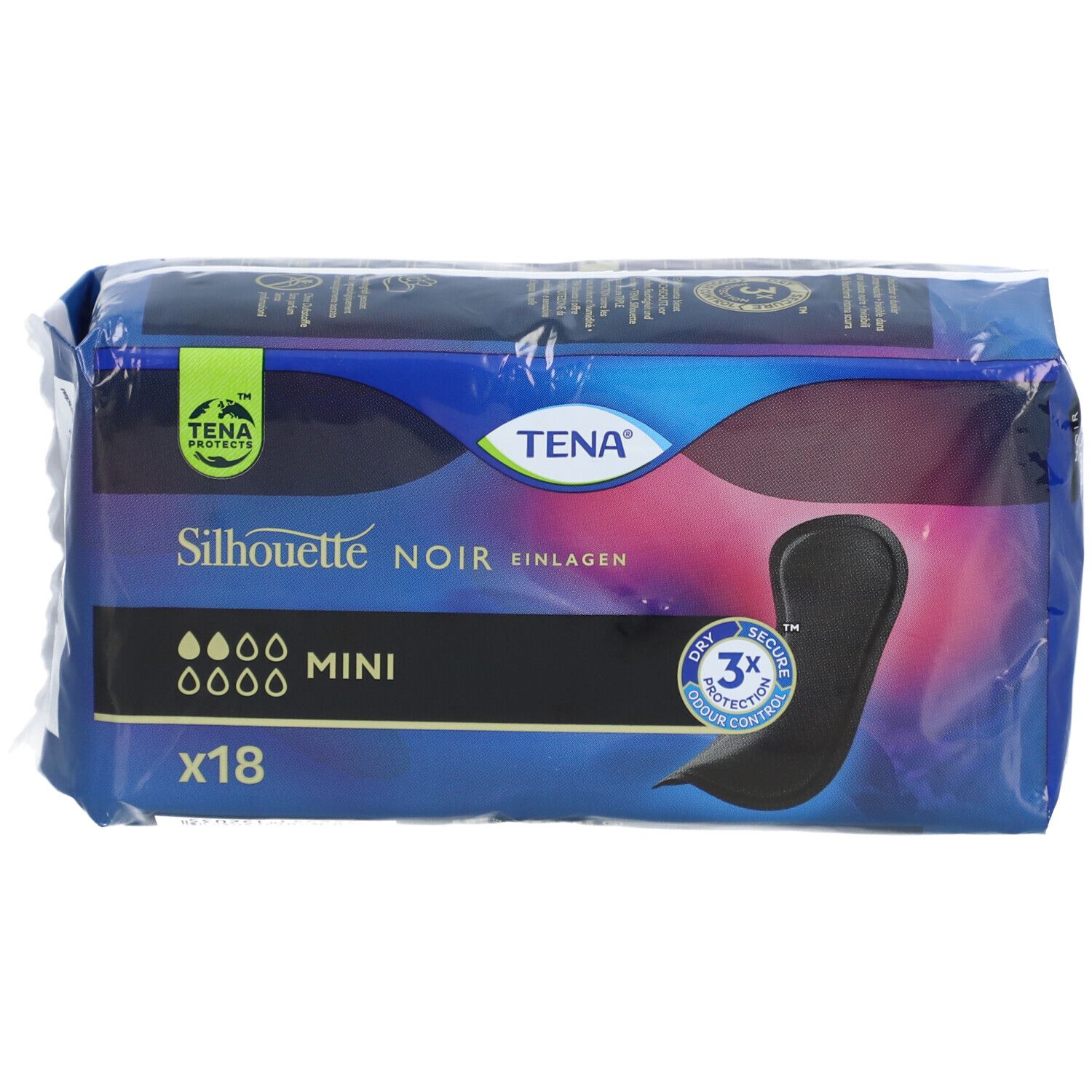TENA Silhouette Mini Noir Inkontinenz Einlagen