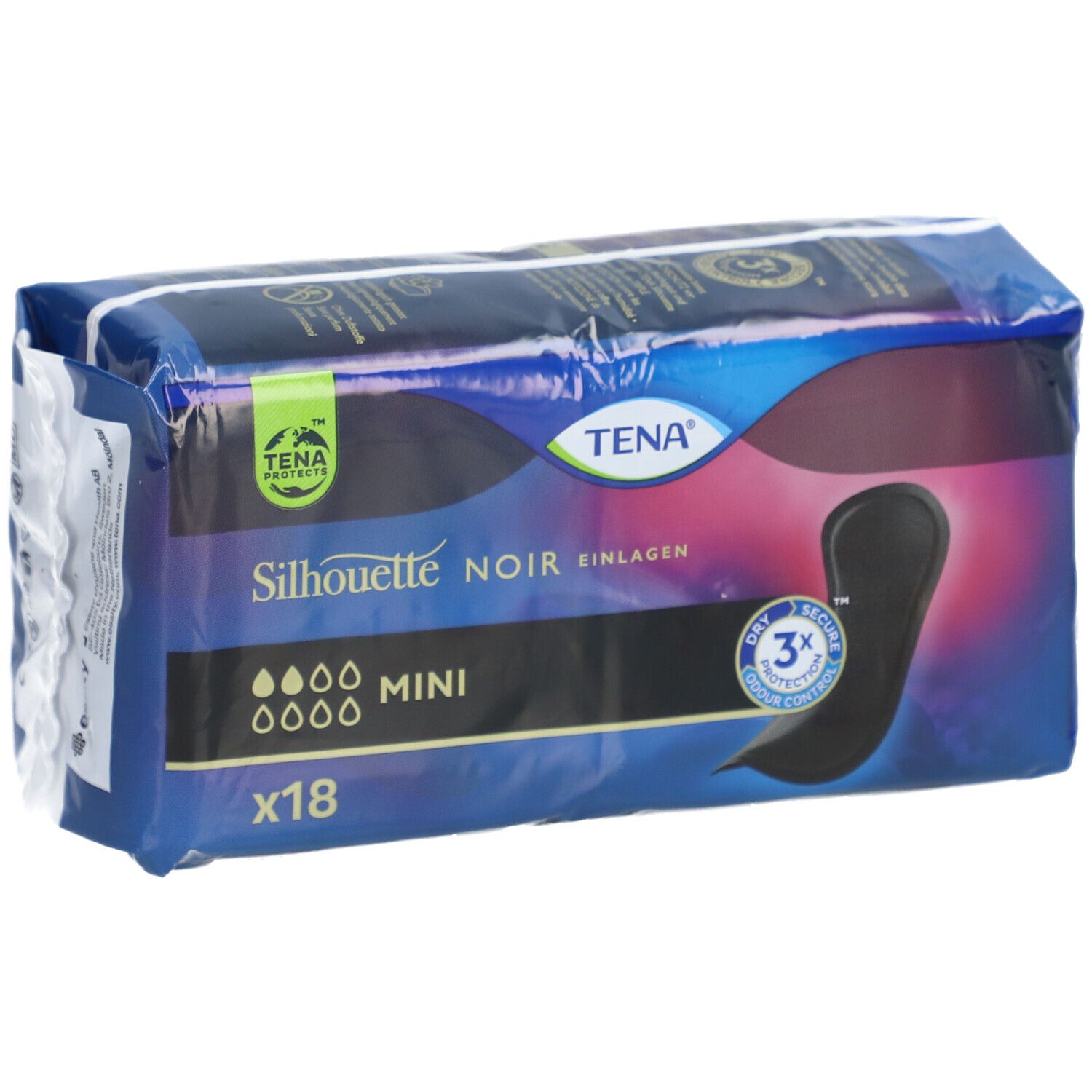 TENA Silhouette Mini Noir Inkontinenz Einlagen