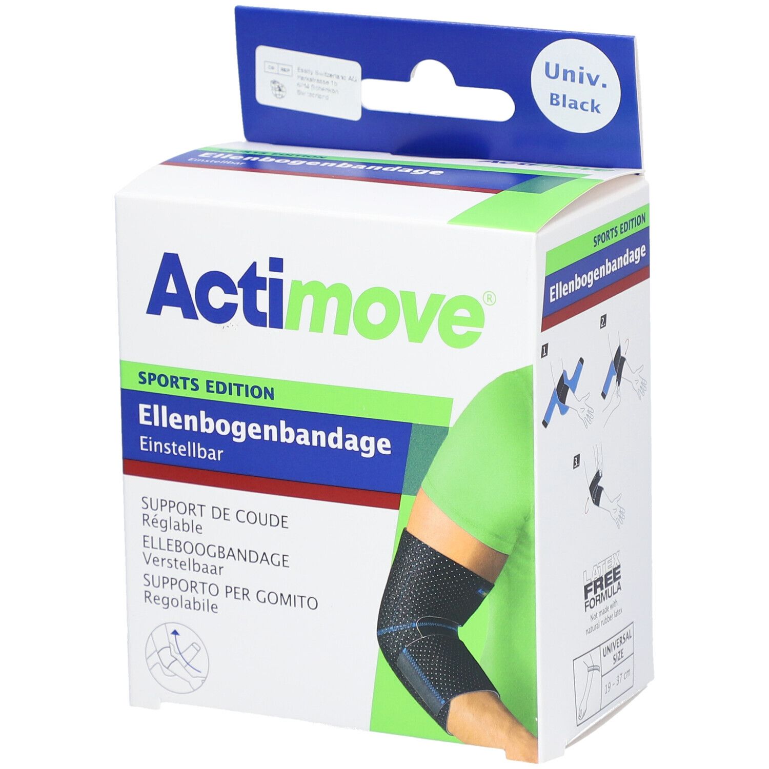 ACTIMOVE Sport Ellenbogenbandage einstellbar