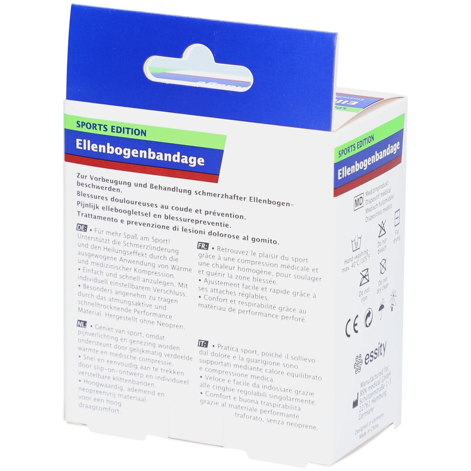 ACTIMOVE Sport Ellenbogenbandage einstellbar
