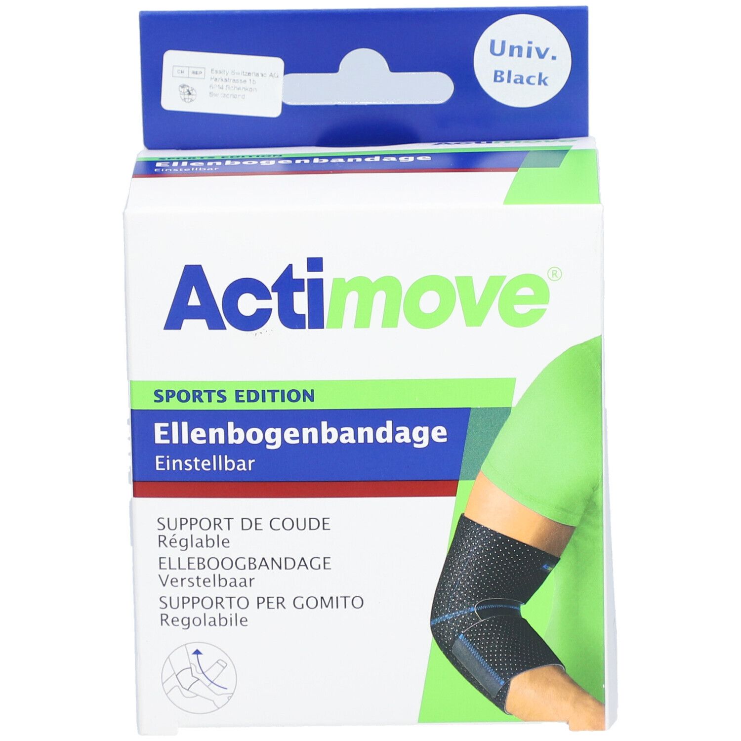 ACTIMOVE Sport Ellenbogenbandage einstellbar