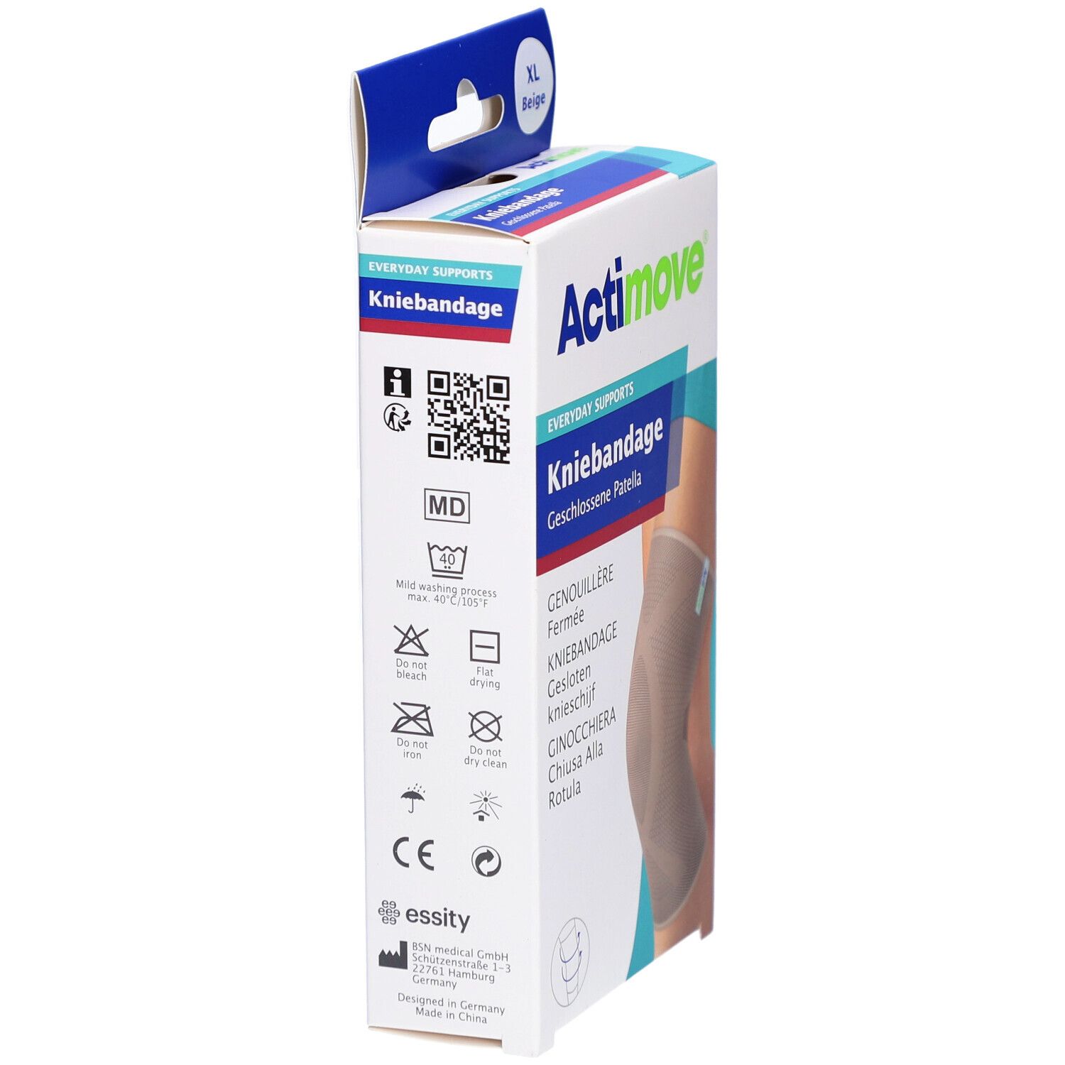 Actimove® Everyday Support Knieschoner, XL, geschlossenes Kugelgelenk