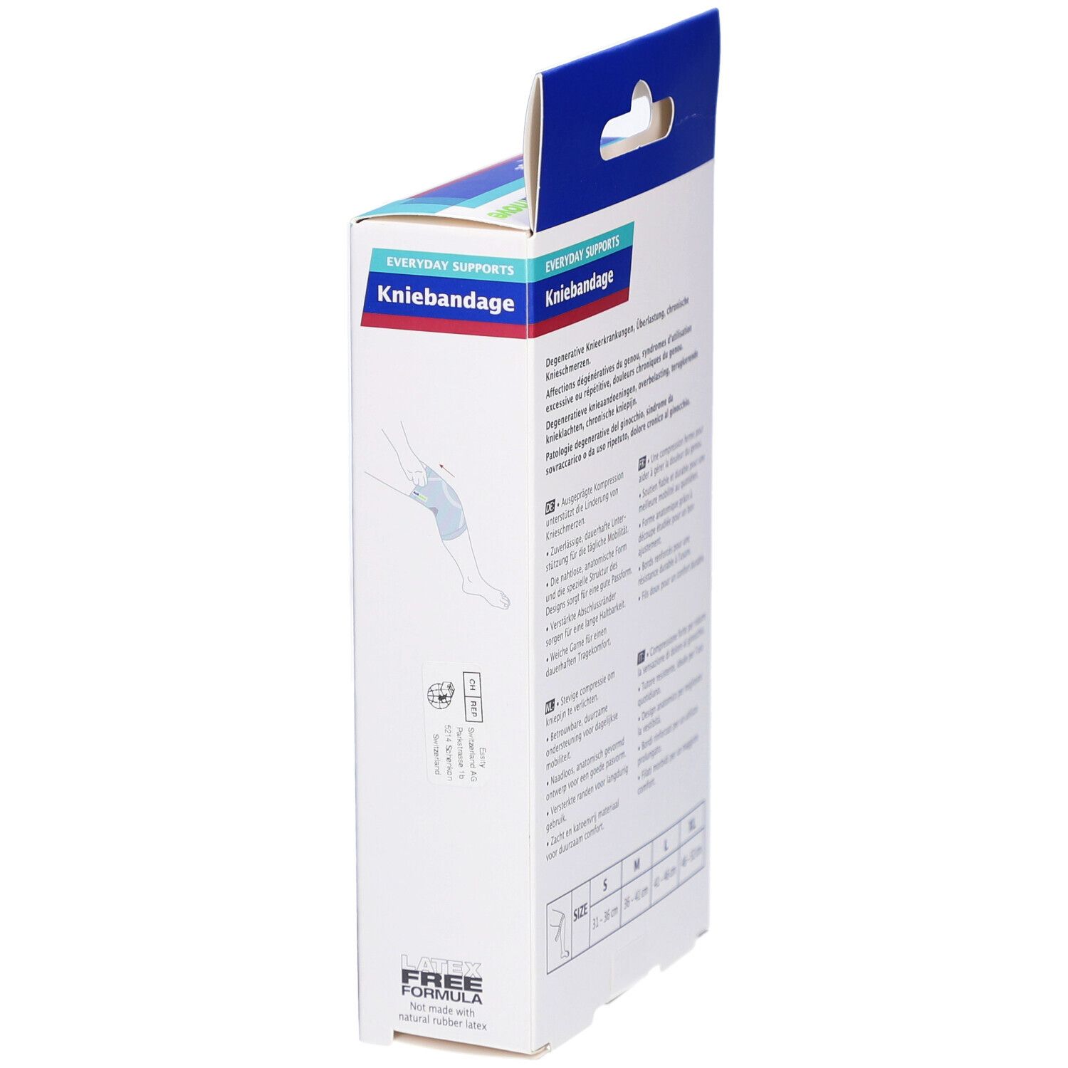 Actimove® Everyday Support Knieschoner, XL, geschlossenes Kugelgelenk