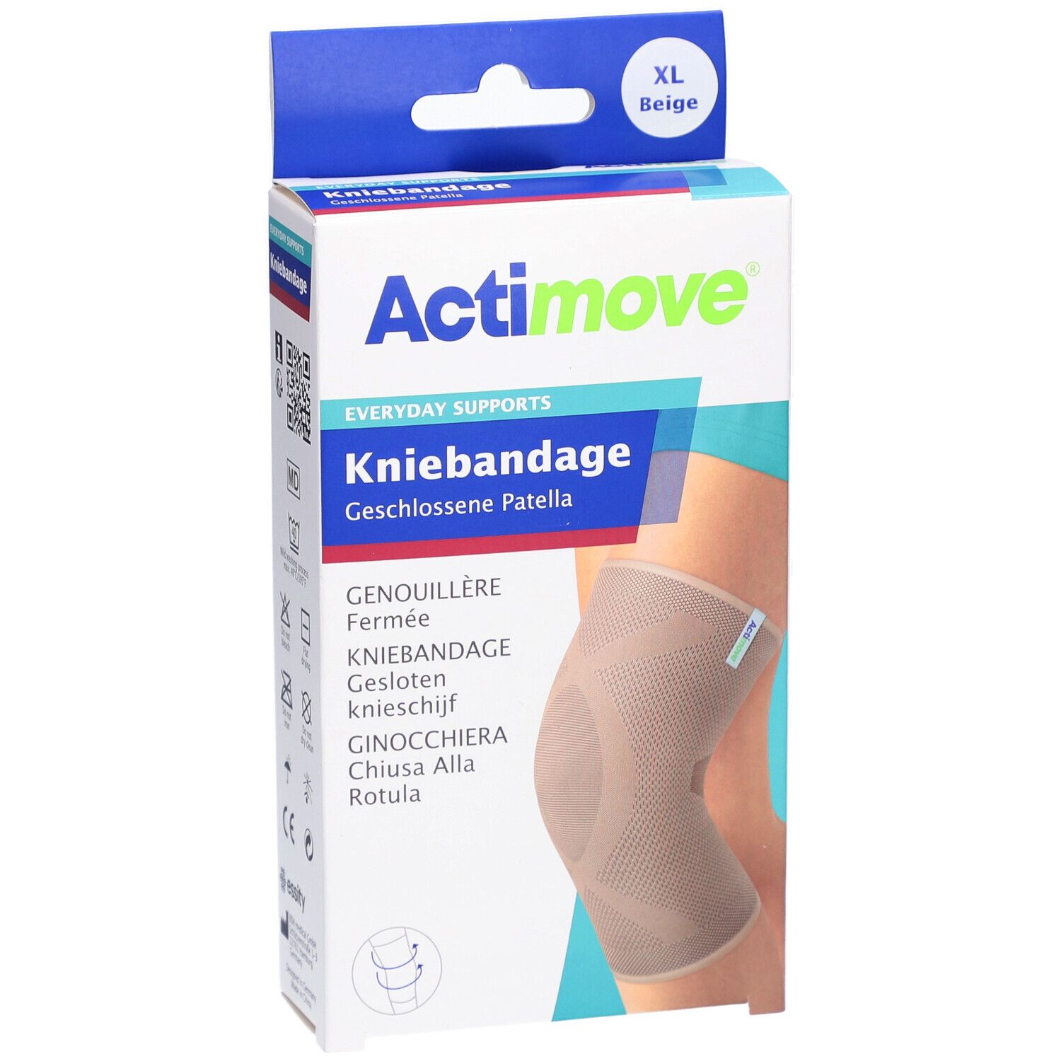 Actimove® Everyday Support Knieschoner, XL, geschlossenes Kugelgelenk