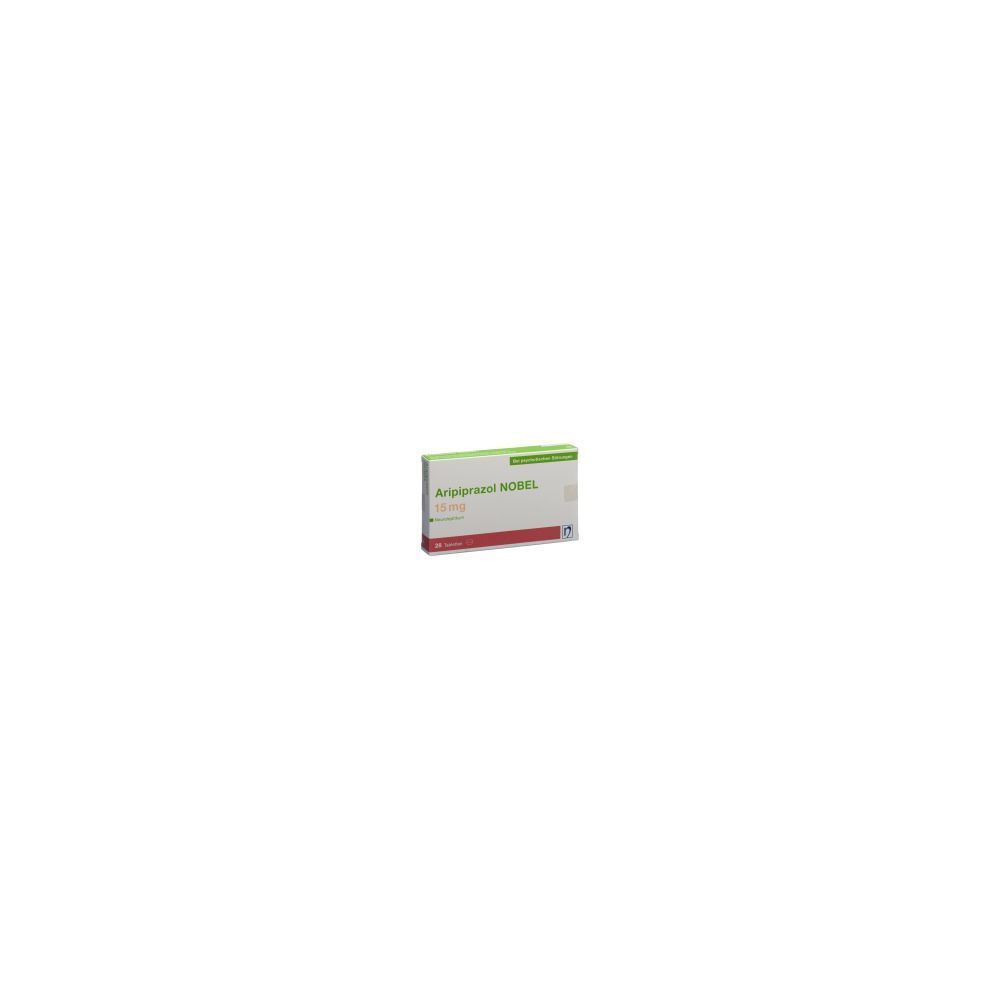 ARIPIPRAZOL NOBEL Tabl 15 mg 28 Stk
