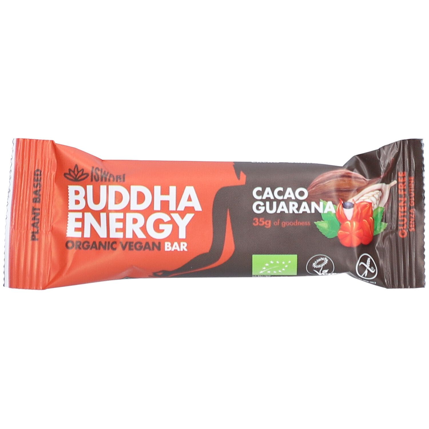ISWARI Buddha Energieriegel Acai Kakao Guarana