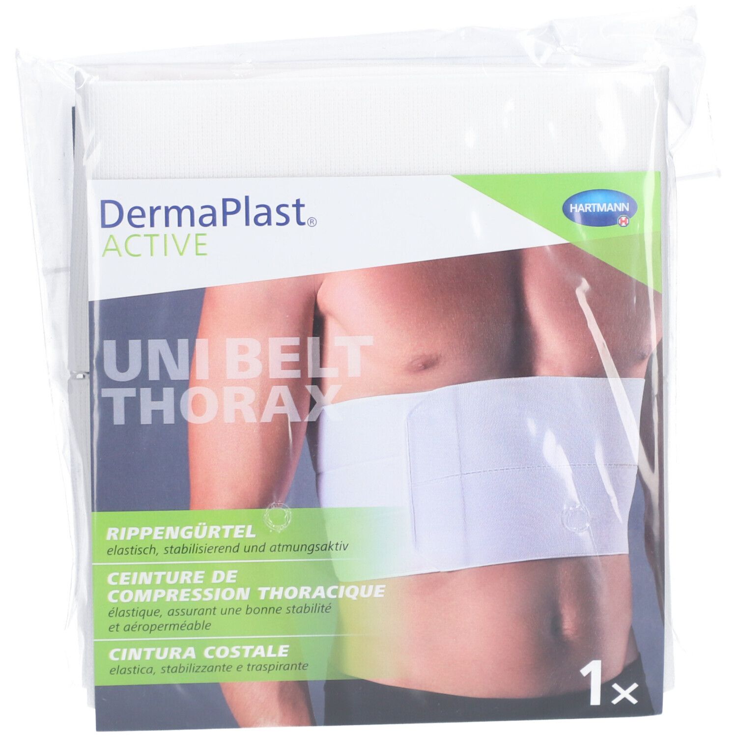 HARTMANN Dermaplast® Active Unibelt Thorax Größe 3 100 - 125 cm Herren