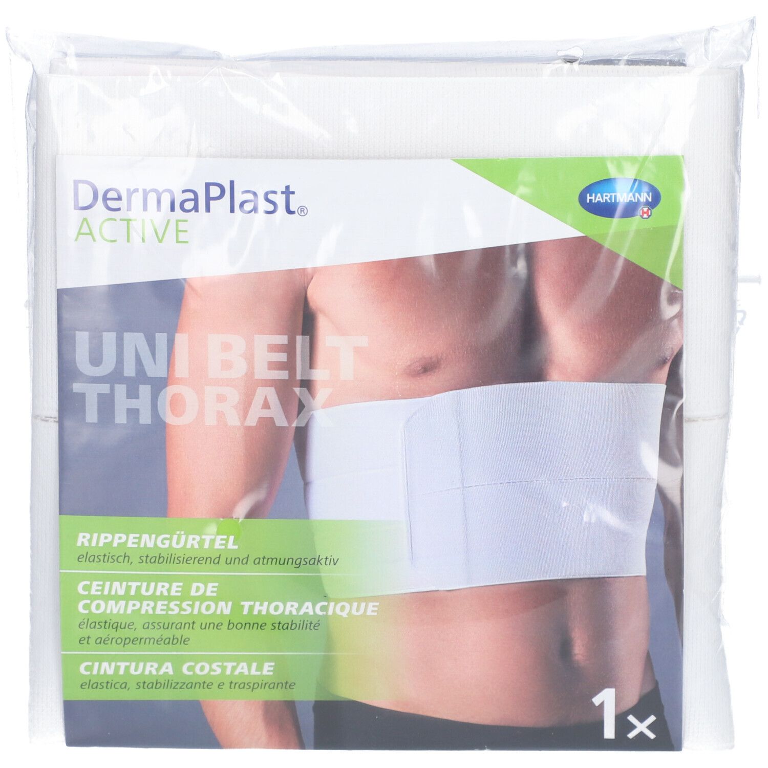 HARTMANN Dermaplast® Active Unibelt Thorax taille 1 65-90 cm Femme