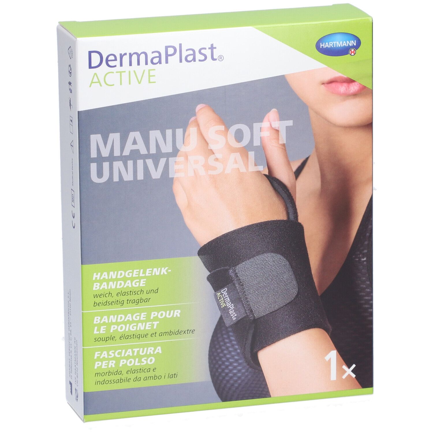 HARTMANN Dermaplast® Active Manu soft Universel