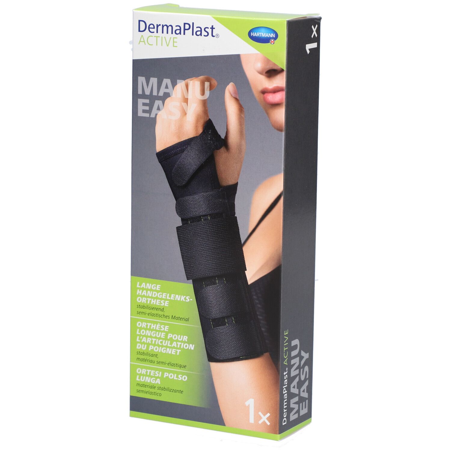 HARTMANN Dermaplast® Active Manu easy 1 Long droit