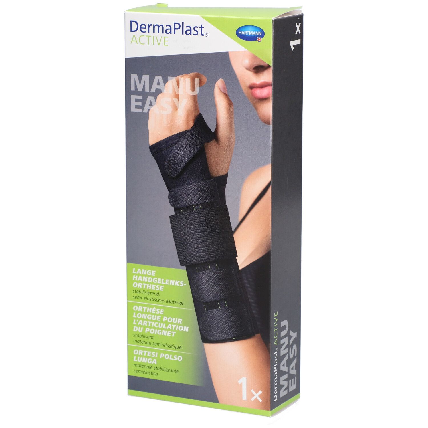 HARTMANN Dermaplast® Active Manu easy 2 Long droit