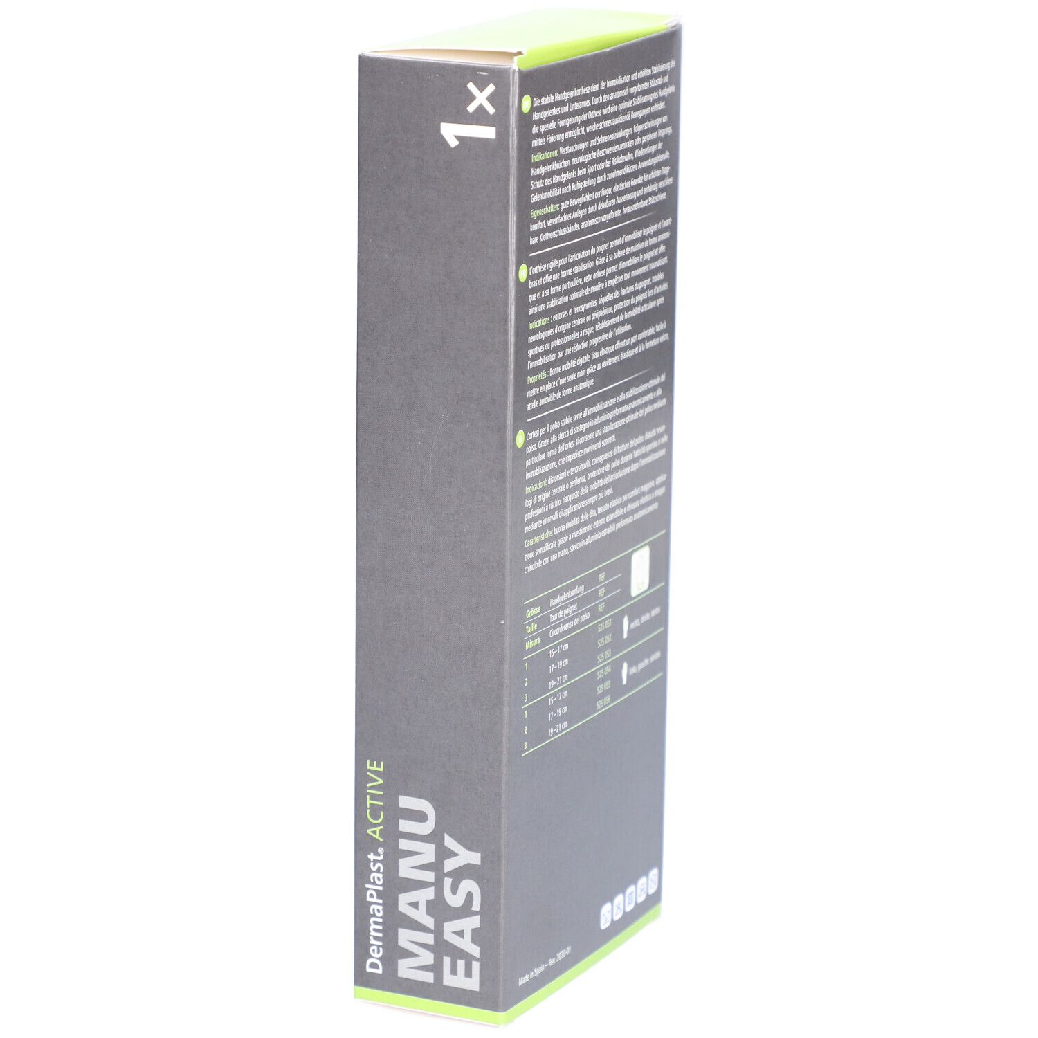 HARTMANN Dermaplast® Active Manu easy 2 Long droit