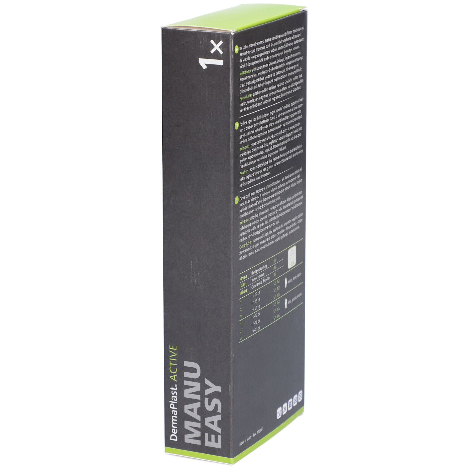 HARTMANN Dermaplast® Active Manu easy 3 Long droit