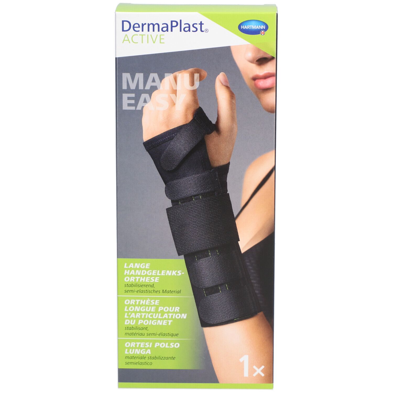 HARTMANN Dermaplast® Active Manu easy 3 Long droit