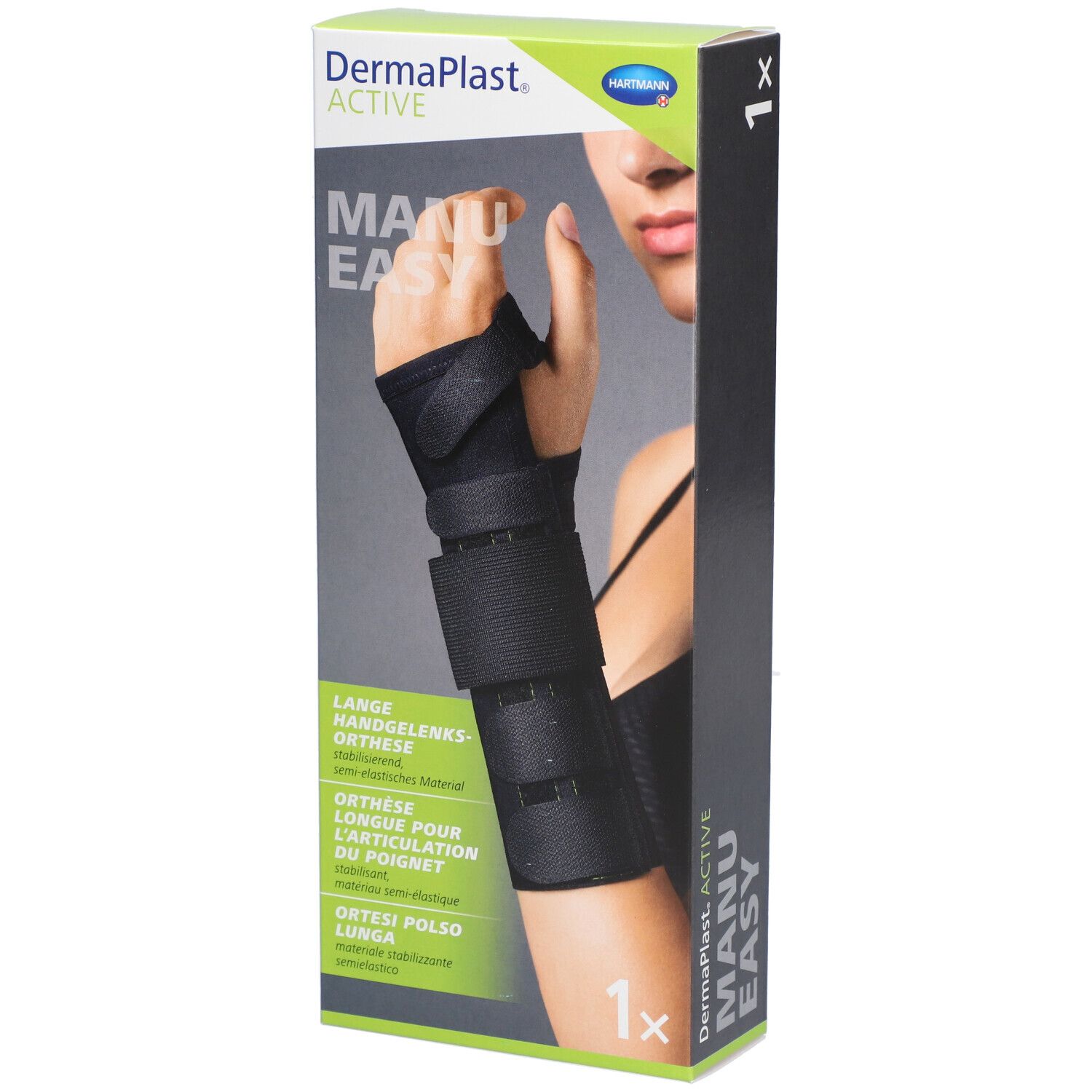 HARTMANN Dermaplast® Active Manu easy 2 Long gauche