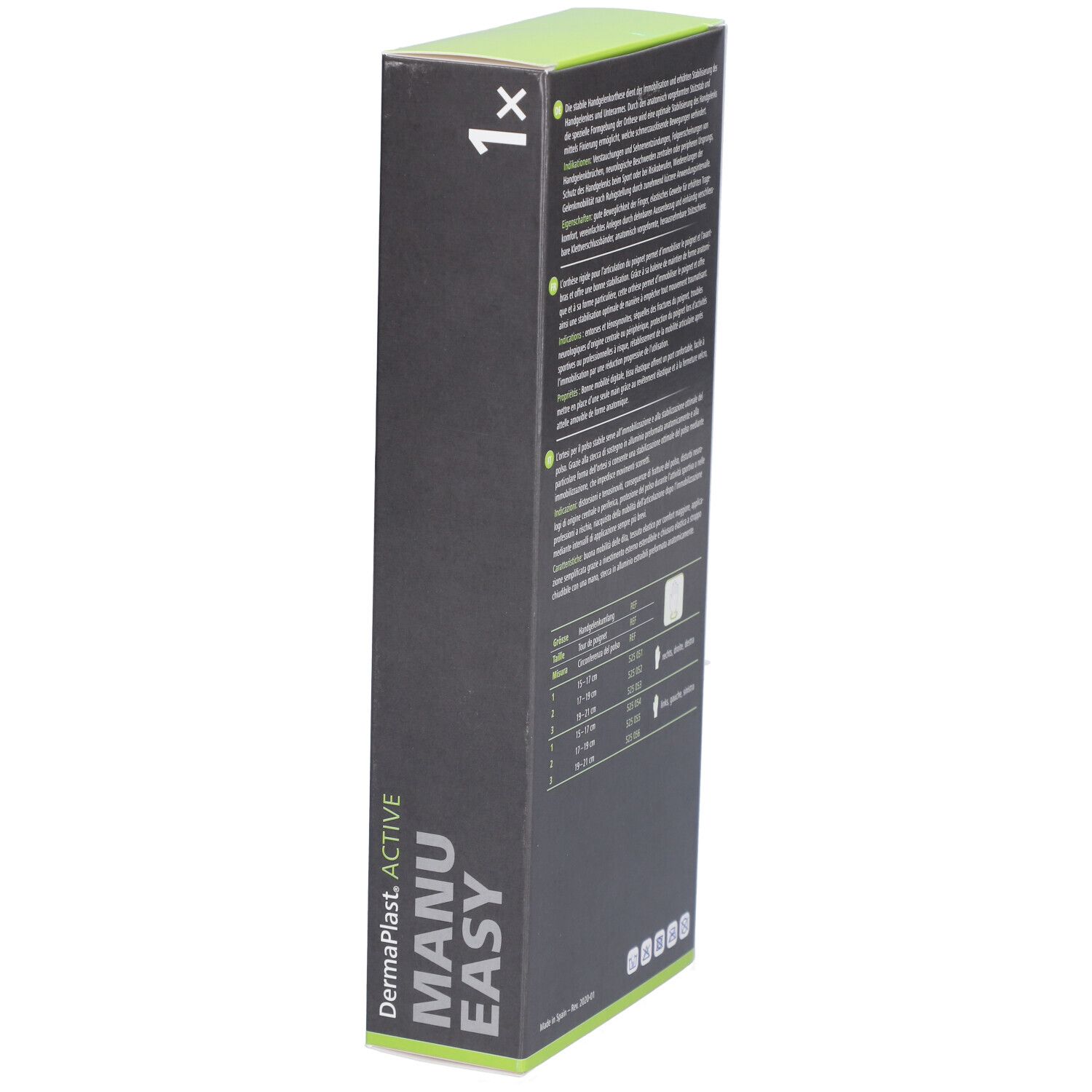 HARTMANN Dermaplast® Active Manu easy 3 Lang gauche