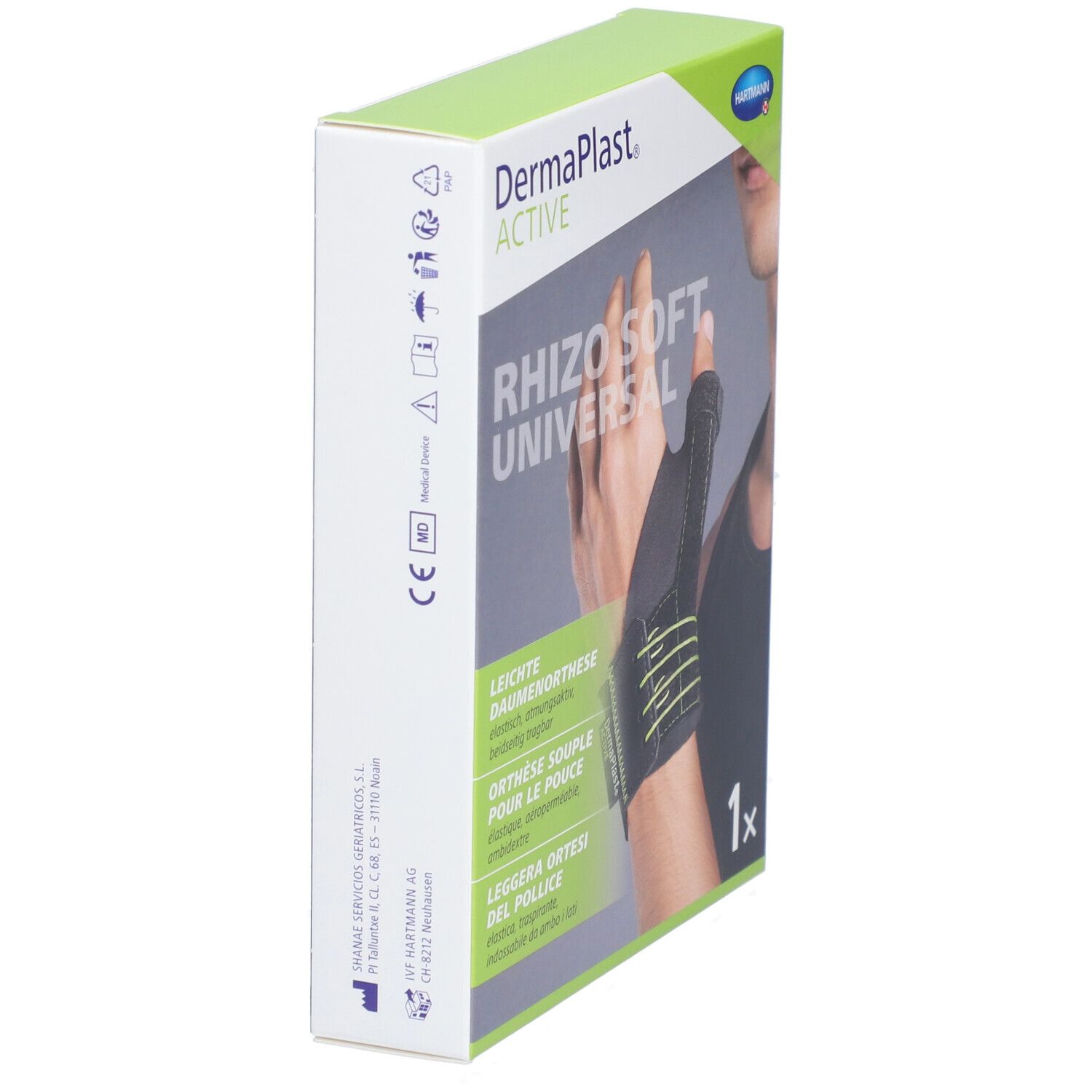 HARTMANN Dermaplast® Aktiv Rhizo 1 Soft Universel