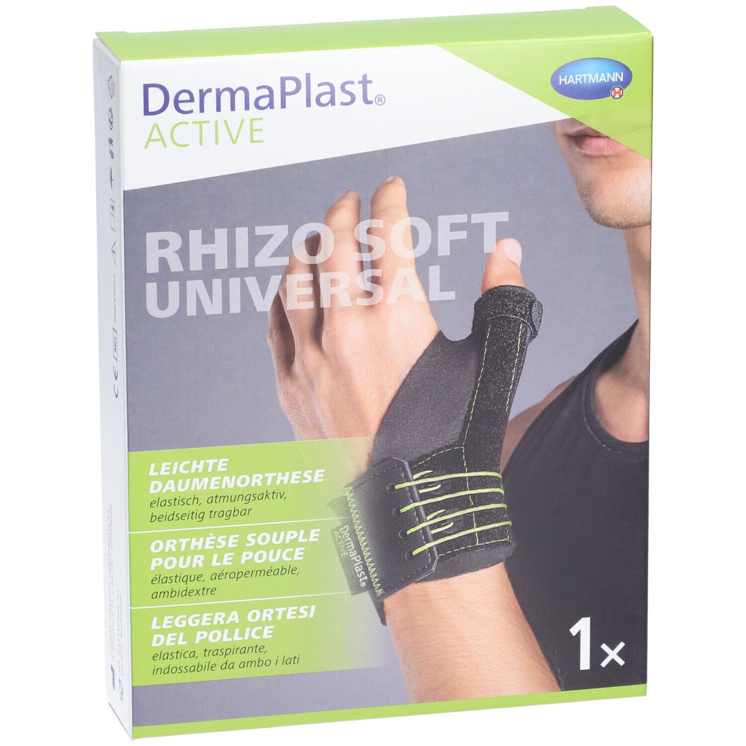 HARTMANN Dermaplast® Aktiv Rhizo 1 Soft Universel