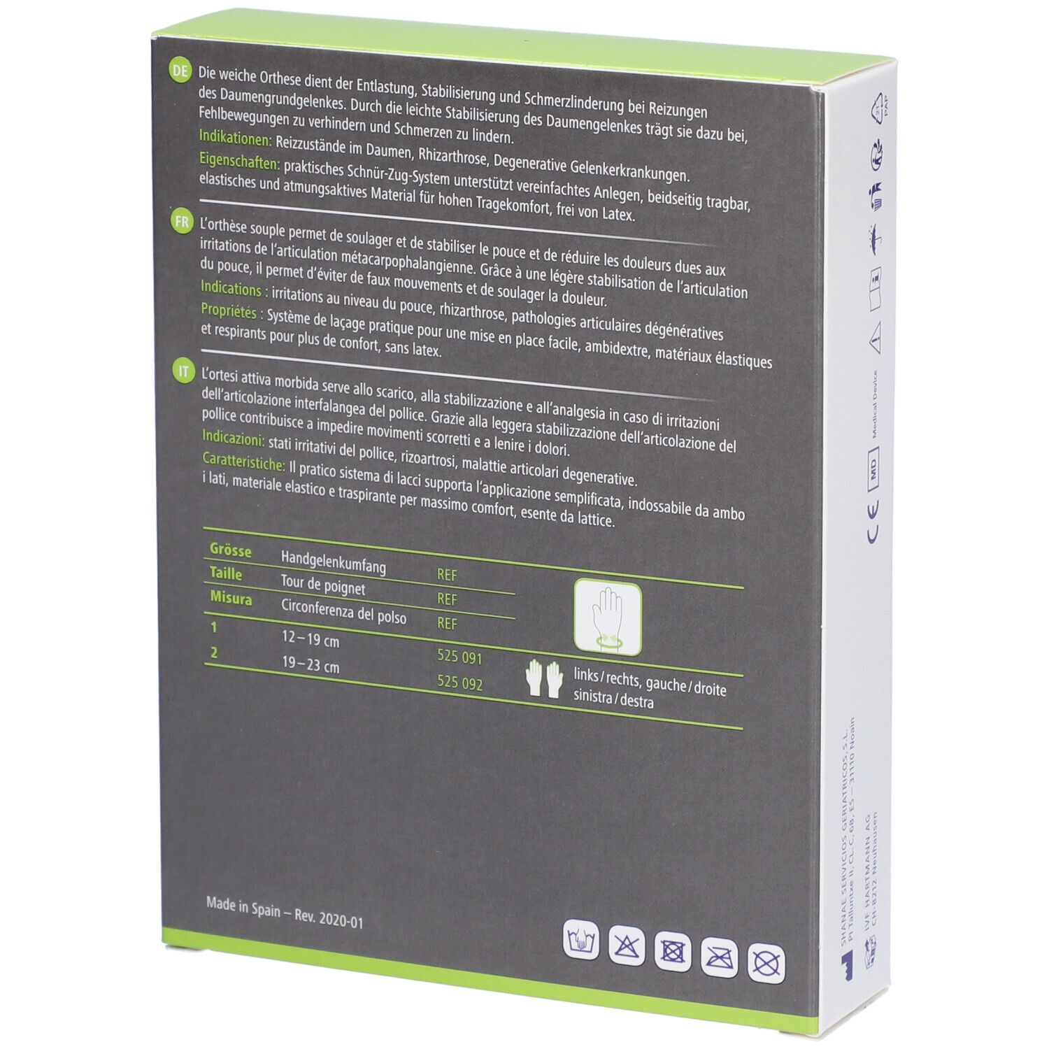 HARTMANN Dermaplast® Active Rhizo 2 Soft Universel