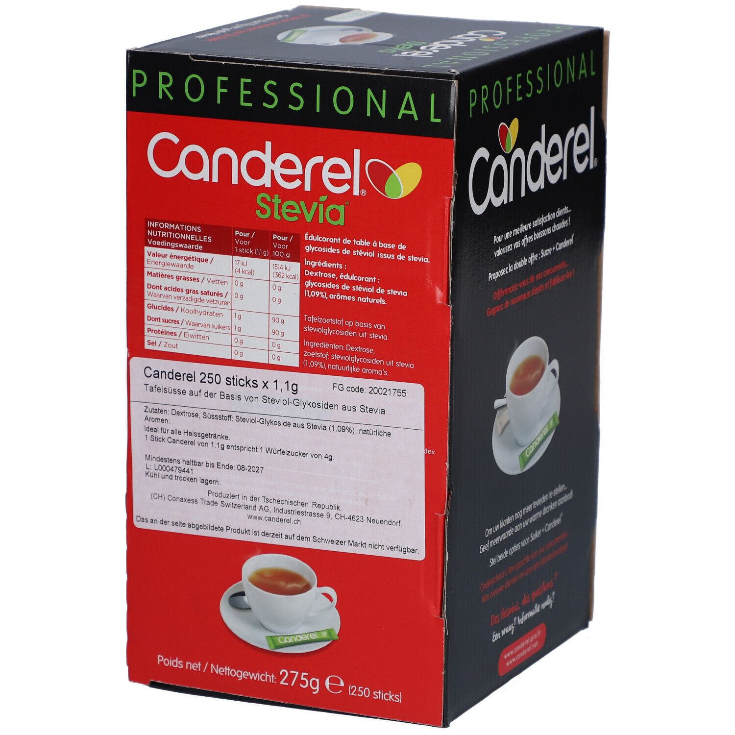 Canderel Stevia Süßstoffsticks