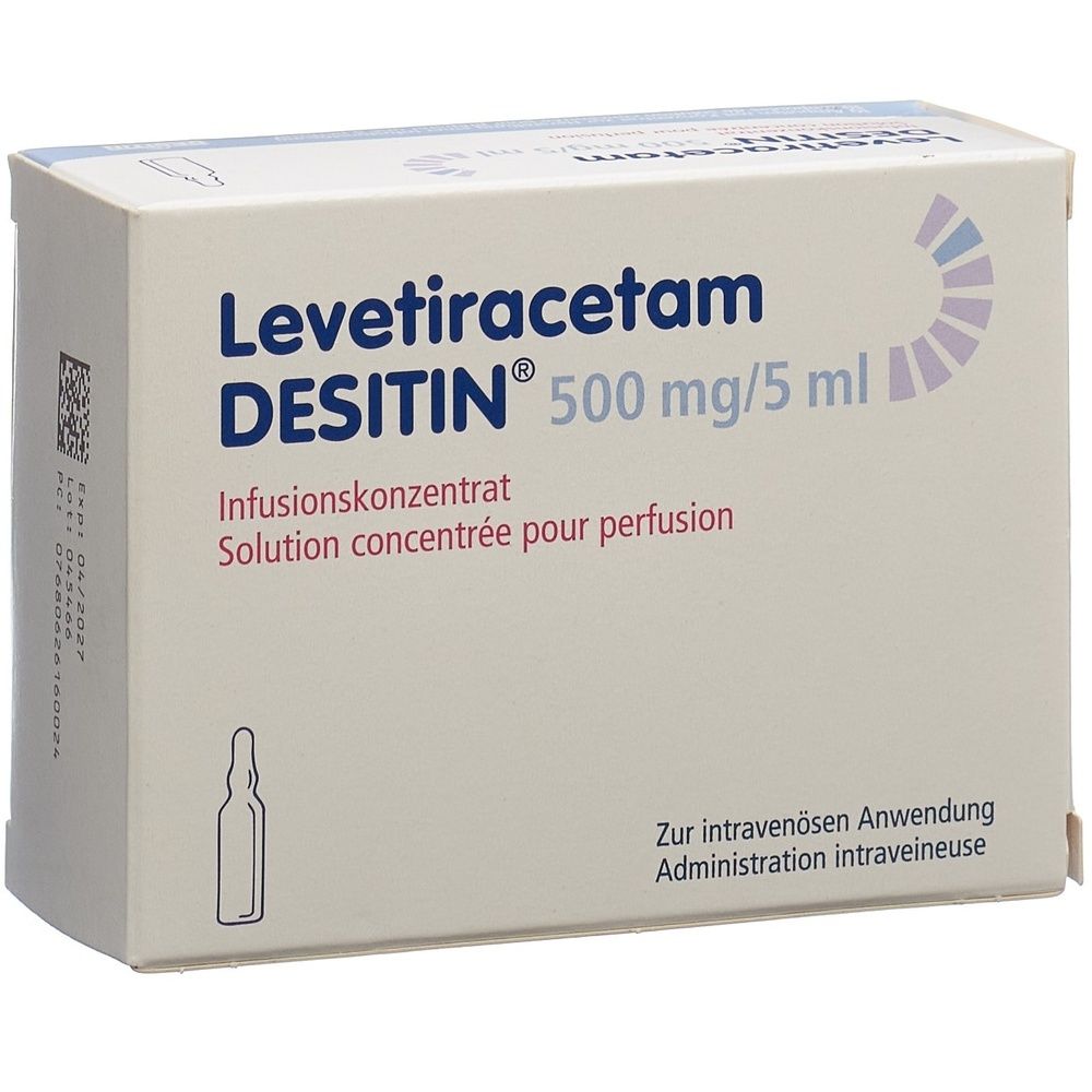 LEVETIRACETAM DESITIN 500 mg/5ml SDO