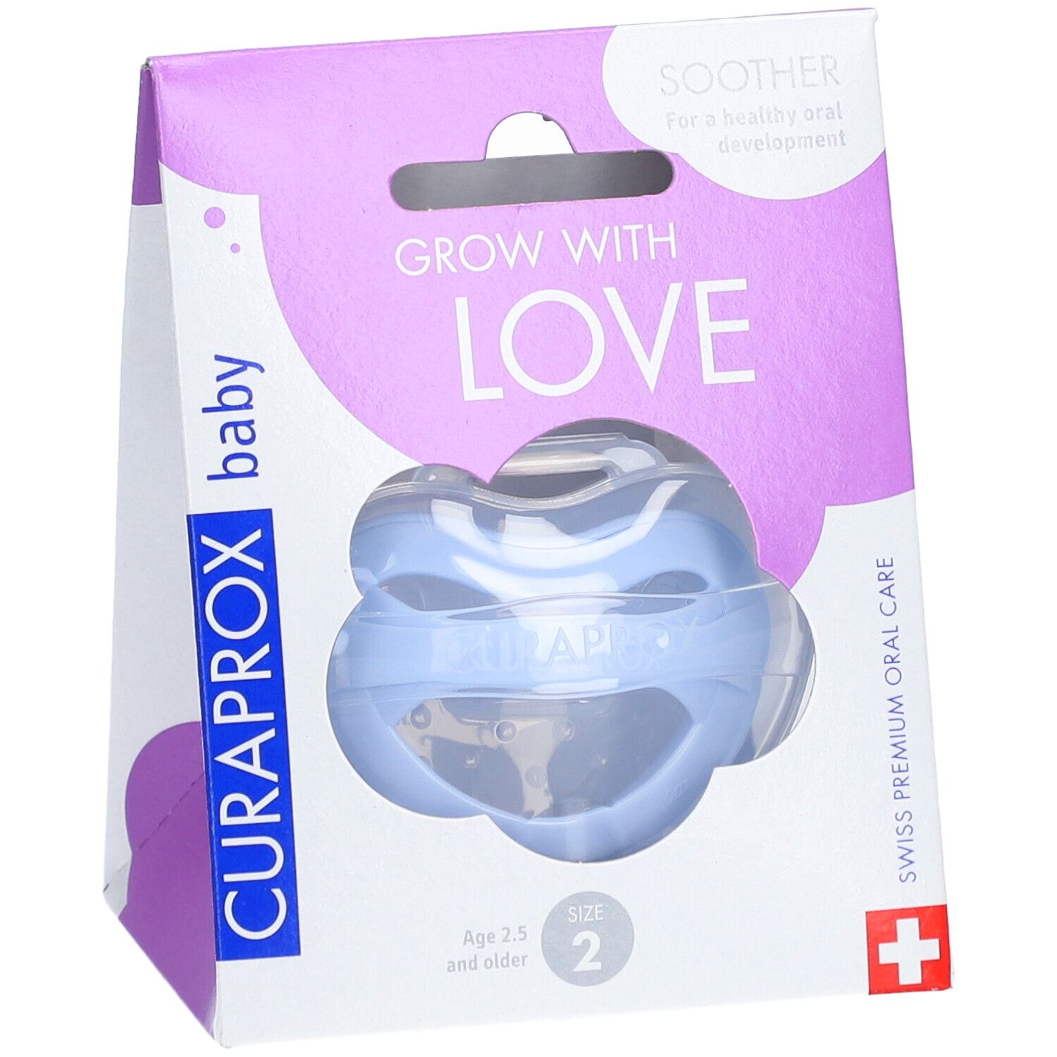 CURAPROX baby sucette Gr2 bleu clair single