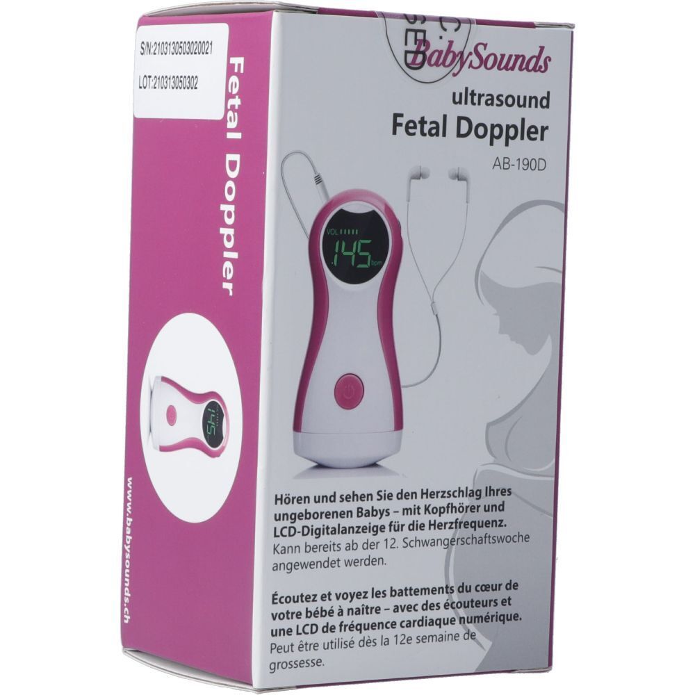 BABYSOUNDS Écouteurs Fetal Doppler Digital