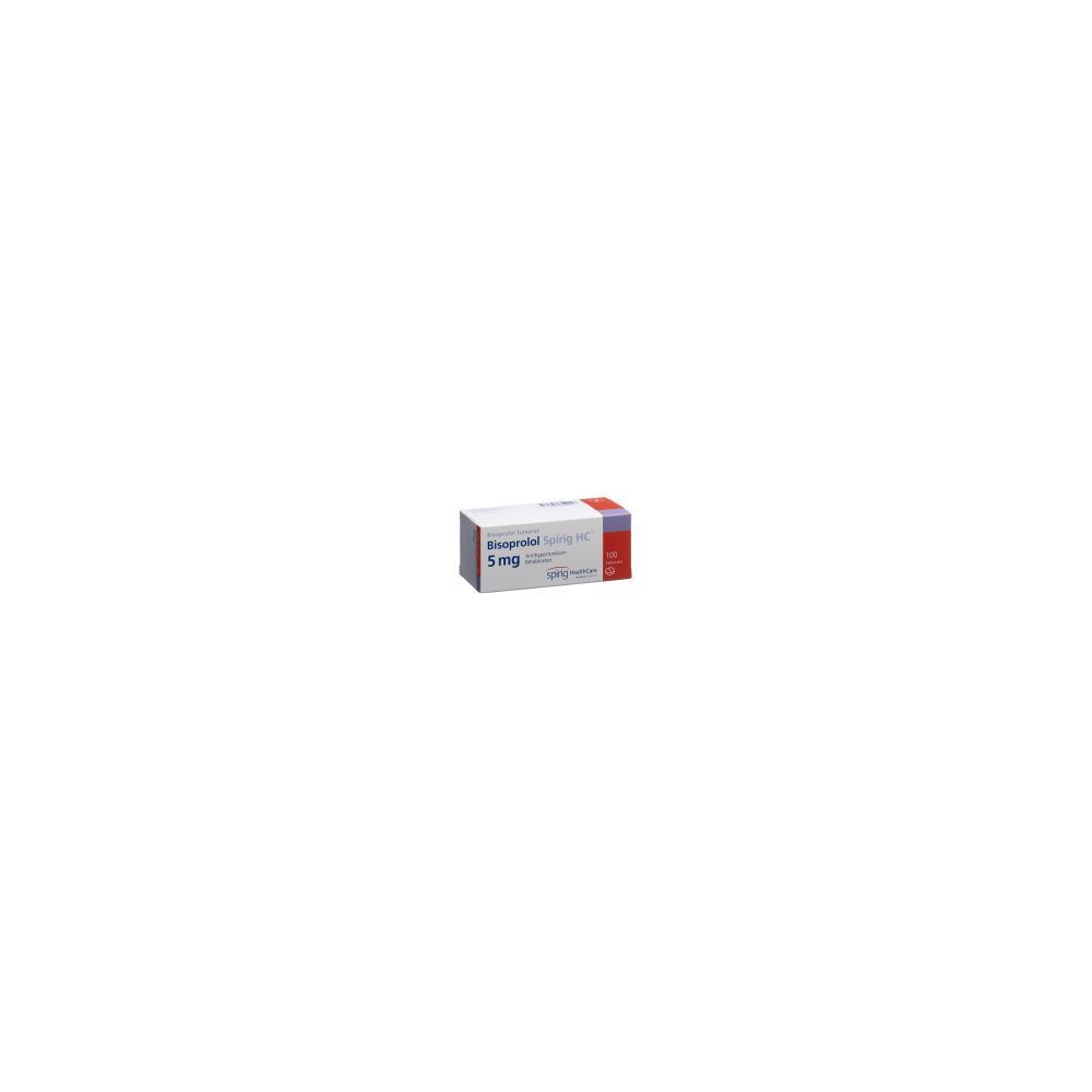 BISOPROLOL Spirig HC Tabl 5 mg 100 Stk