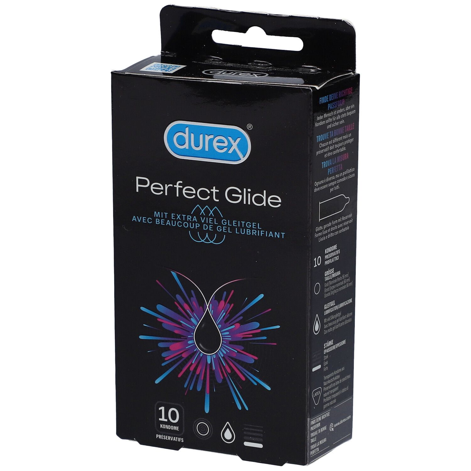 DUREX Perfect glide Préservatifs extra-lubrifiés