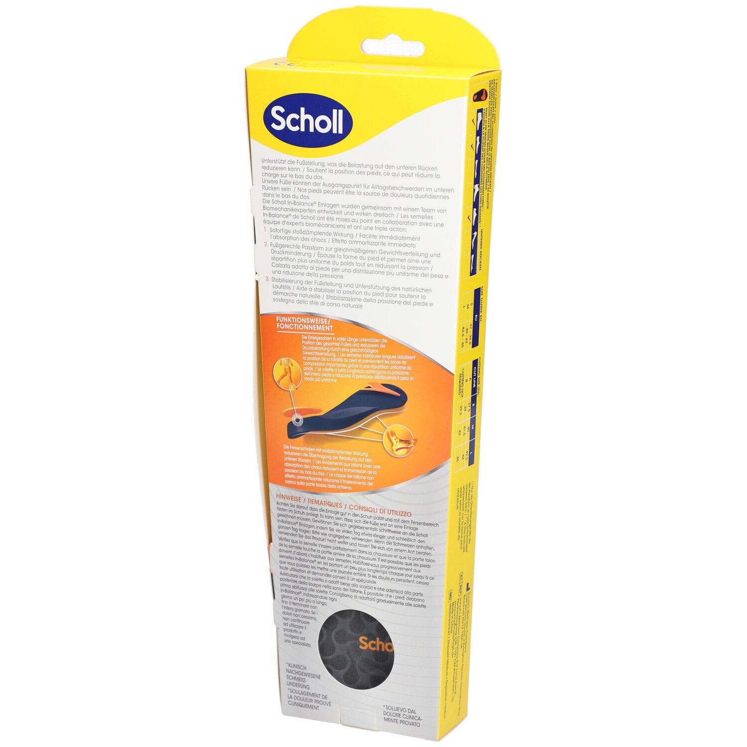 Scholl® In-Balance Einlegesohlen Gr. 40-42 (1 Paar)