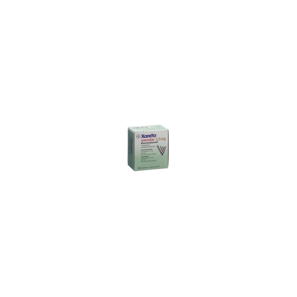 XARELTO vascular Filmtabl 2.5 mg 30 Einz Blister