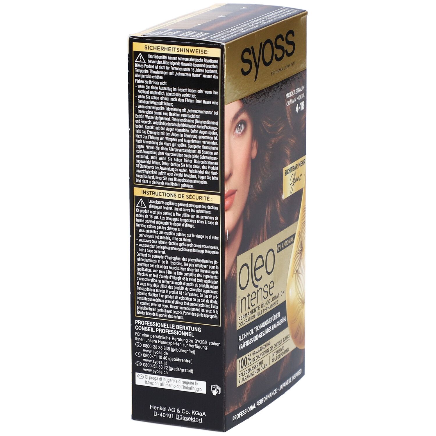 SYOSS Oleo Intense 4-18 Mokkabraun