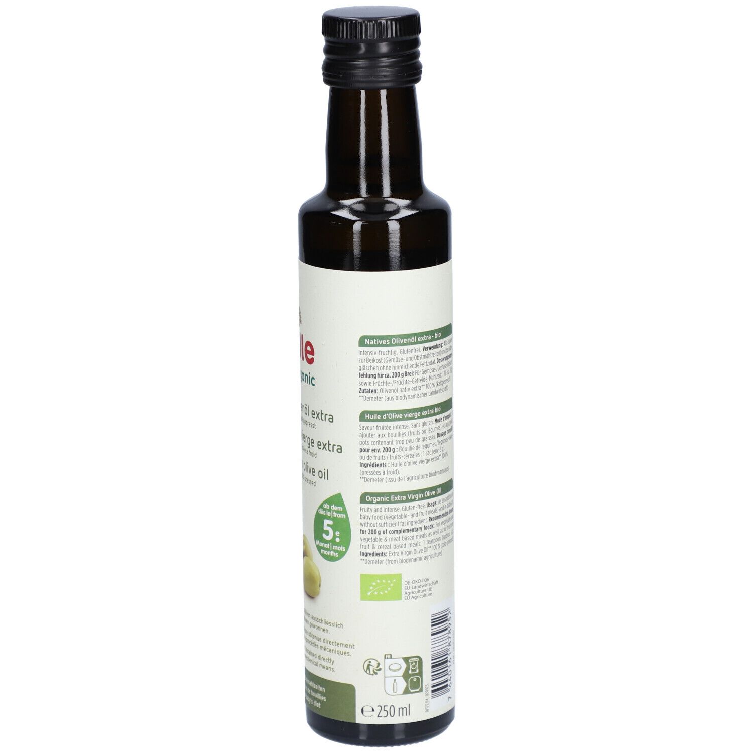 HOLLE BIO Huile d'olive vierge extra