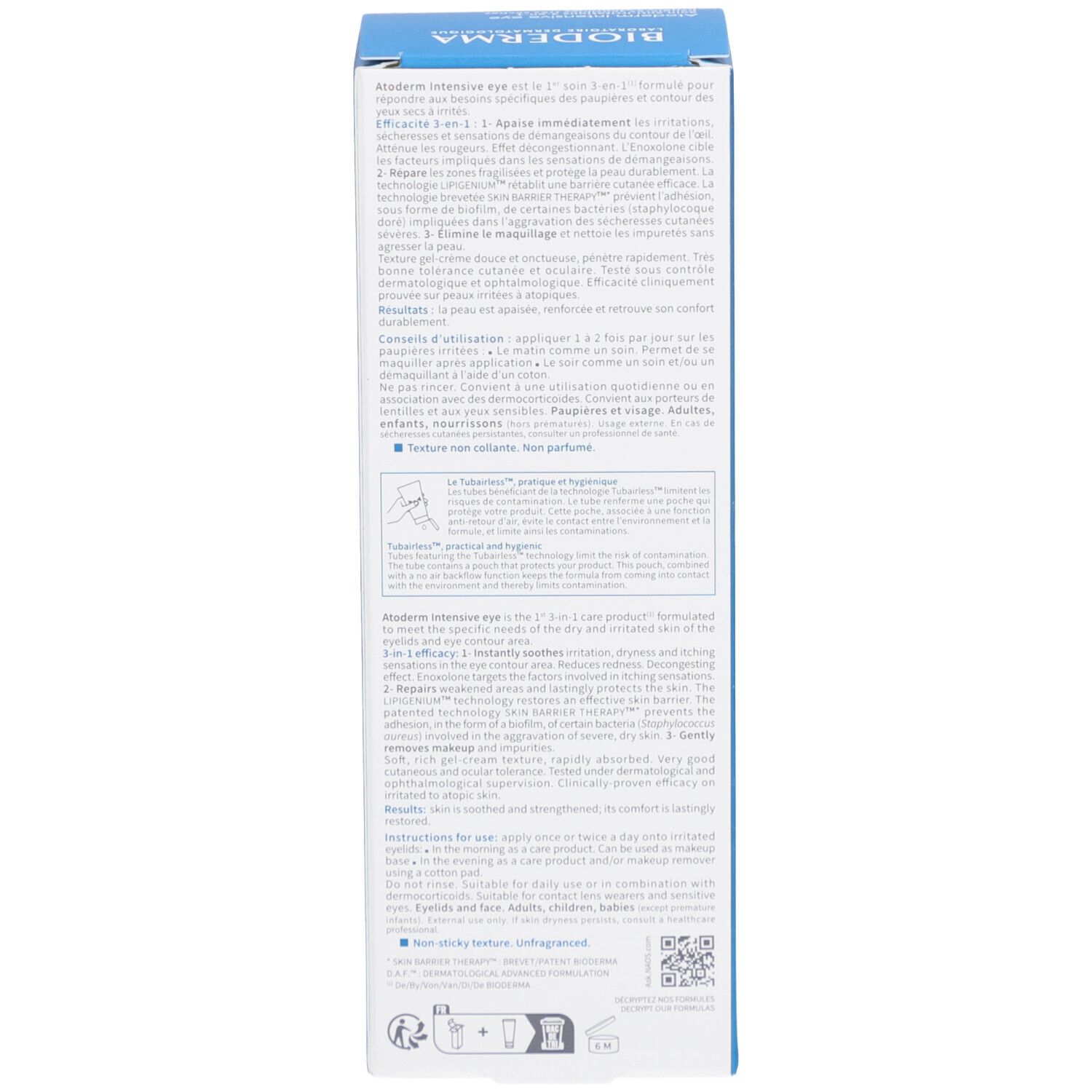 BIODERMA Atoderm Intensive eye