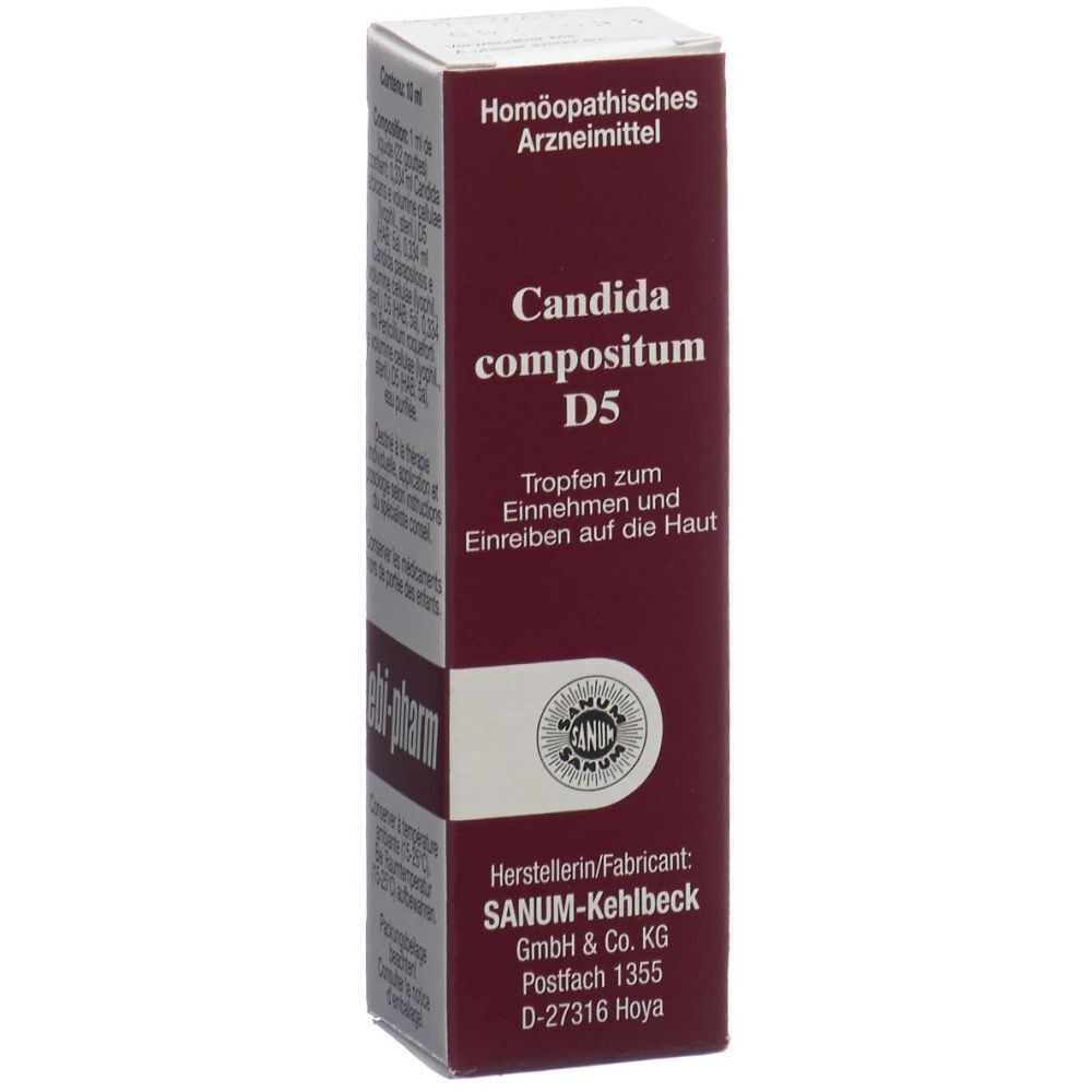 SANUM Candida compositum Tropfen D 5 Fl 10 ml